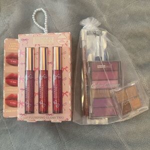 Lip Plumping Gloss Trio - Pink and Red Badgley Mischka bundle. New